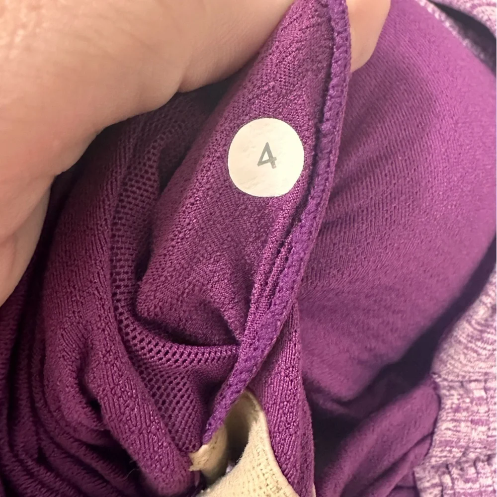 Lululemon Purple Activewear Tank Top